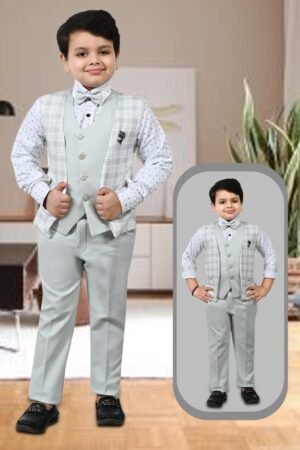 Waistcoat set under party wear